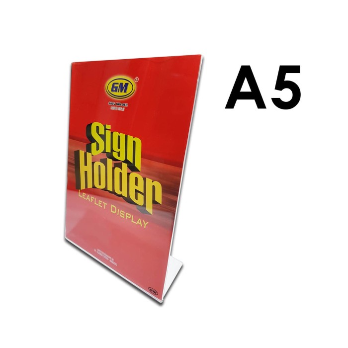 

Terlaris Acrylic Sign Holder A5