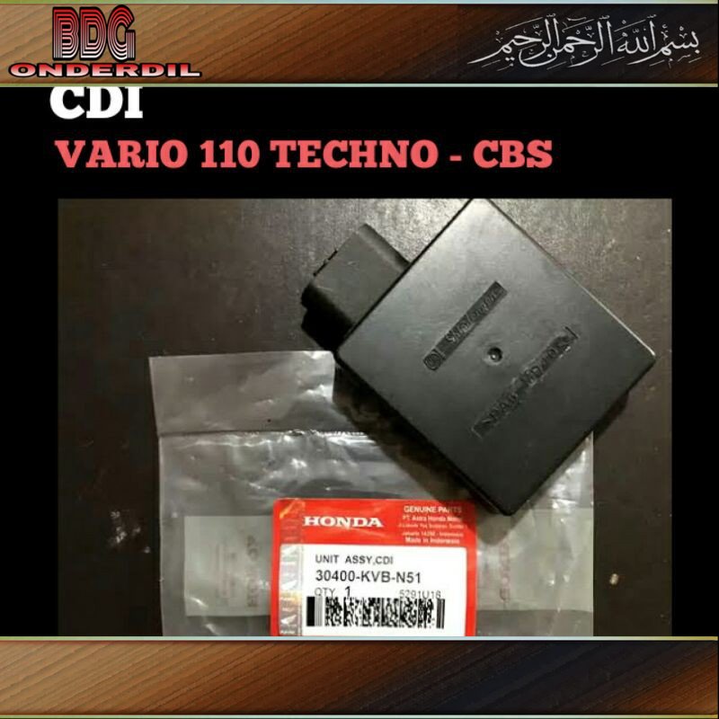CDI Vario 110 Techno - CBS / Original Honda 30400-kvb-n51