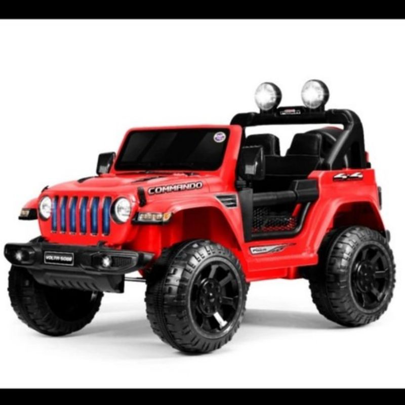 MAINAN ANAK MOBIL AKI JEEP COMMANDO SHP VOLTA 5088