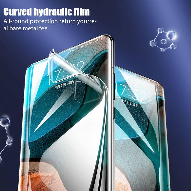 4pcs Untuk Xiaomi 8 9 9T 10 10T 11 11T 12 12S 12T 12x13 Pro Lite Ultra Hydrogel Film Pelindung Layar Untuk Xiaomi Mix4