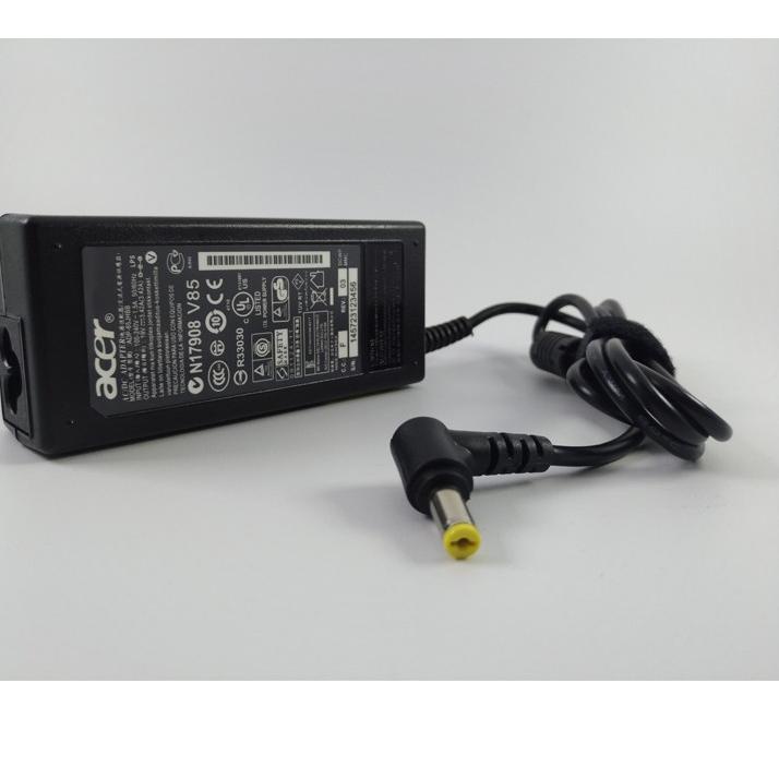 ☜ ACER ASLI ORI Original CAS AN CASAN Adaptor Charger Laptop    19v 3.42A Berikut Kabel Power ➽