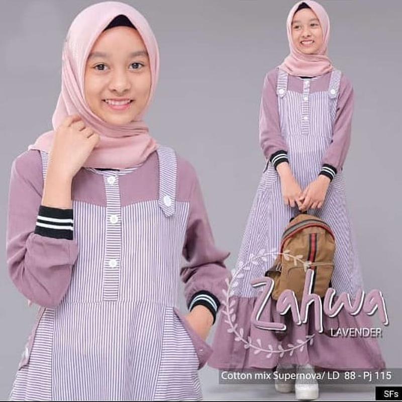 Amora Kids Dress Kf | Tersedia Ukuran M L Xl | Dapat Gamis Anak ( Tidak Termasuk Hijab ) | Baju Anak