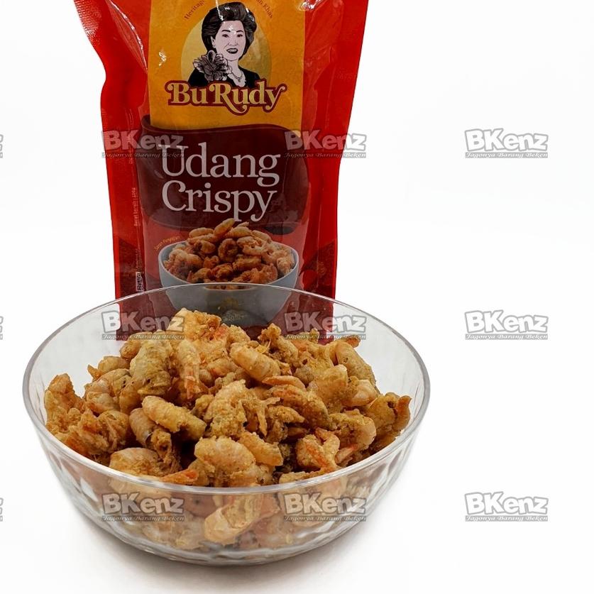 

➹ Bu Rudy Udang Goreng Kering Crispy Kemasan Pouch ❄