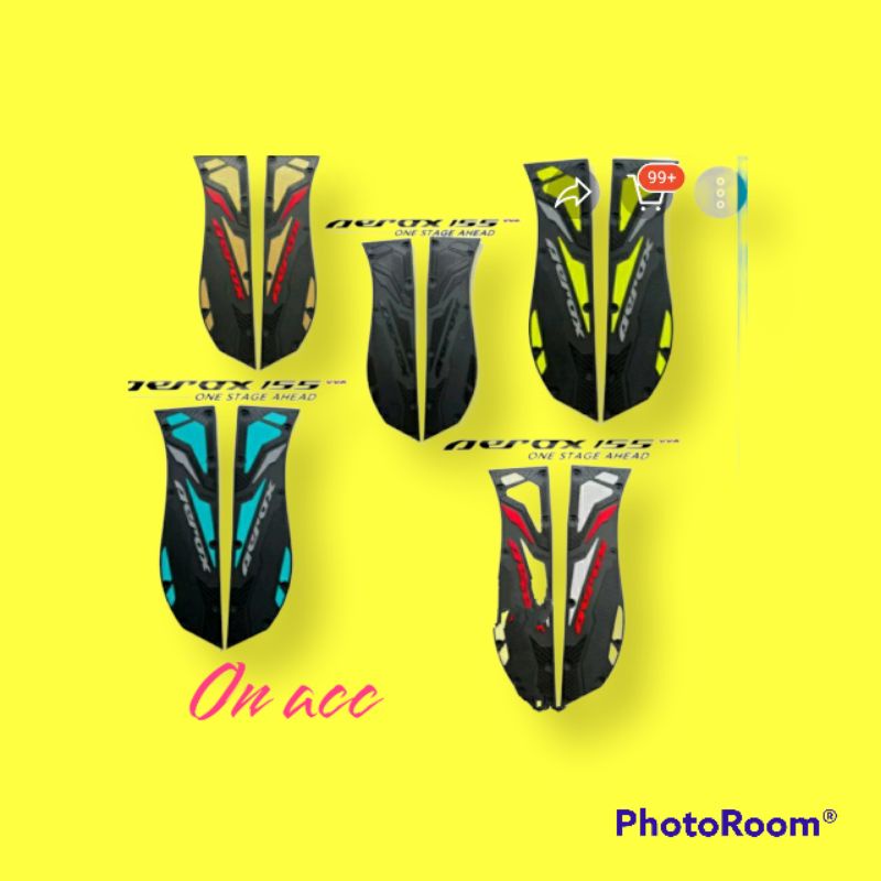 Karpet Aerox Connected Pijakan kaki Yamaha Aerox 2021 2022 alas kaki Aerox