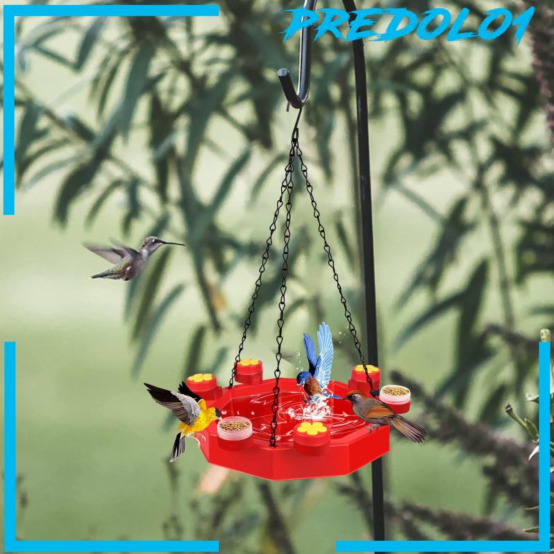 [Predolo1] Nampan Pengumpan Burung Outdoor 3in1 Mandi Makan Minum Untuk Teras Dek Rumput