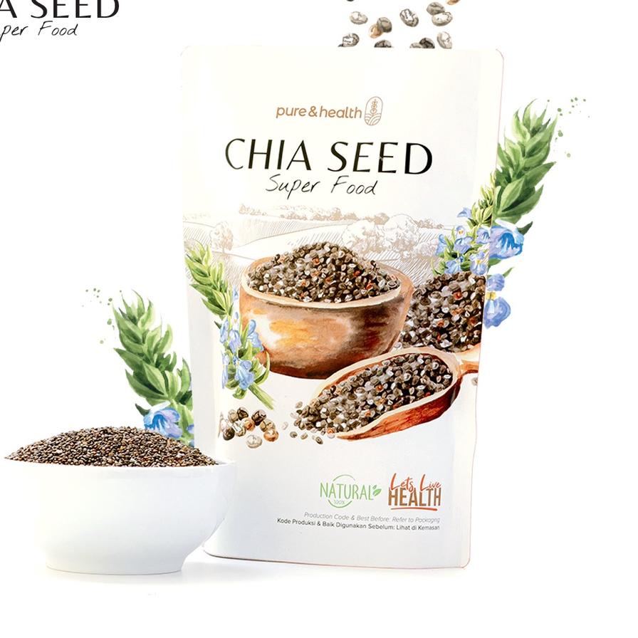 

Sale⚡️-Chia Seed Organik 1 Kg Black Chiaseed Diet Original Natural Super Food