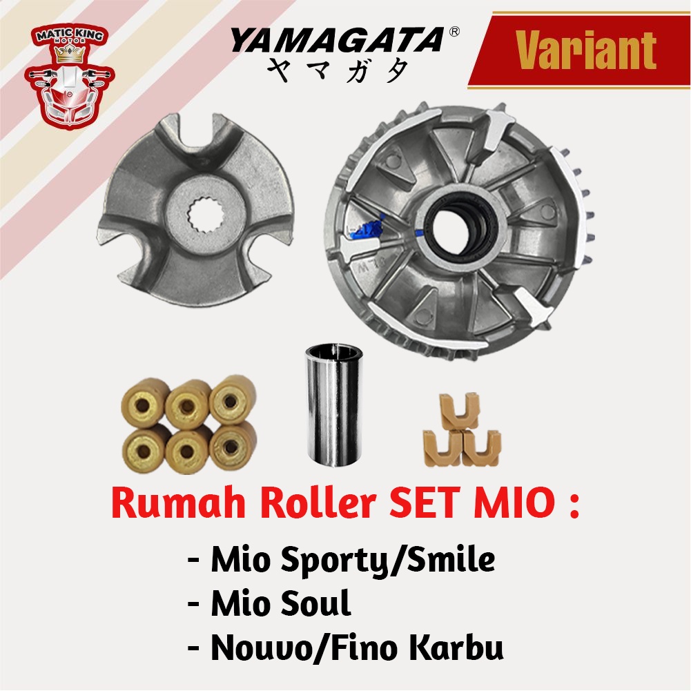 Rumah Roller Set Yamaha Mio M3 S Z Freego Gear Fino X Ride GT new 125 cc Yamagata