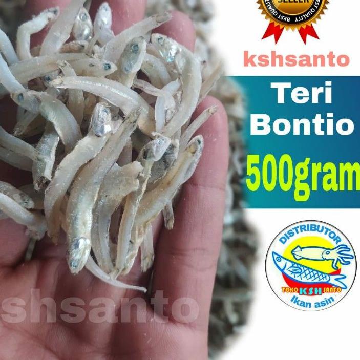 

♘ Ikan asin teri buntio-500gram ➯