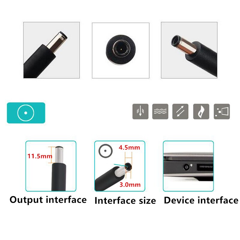 Adaptor Laptop Dell Inspiron 15 3000 Series 3573 3576 3581 3582 3583 Charger Dell 19.5V 3.34A 65W