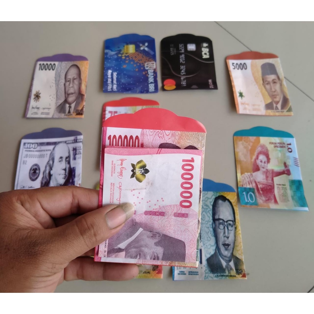 

Amplop harga per 1 pc /;Lembar buat angpao lebaran hari raya Imlek