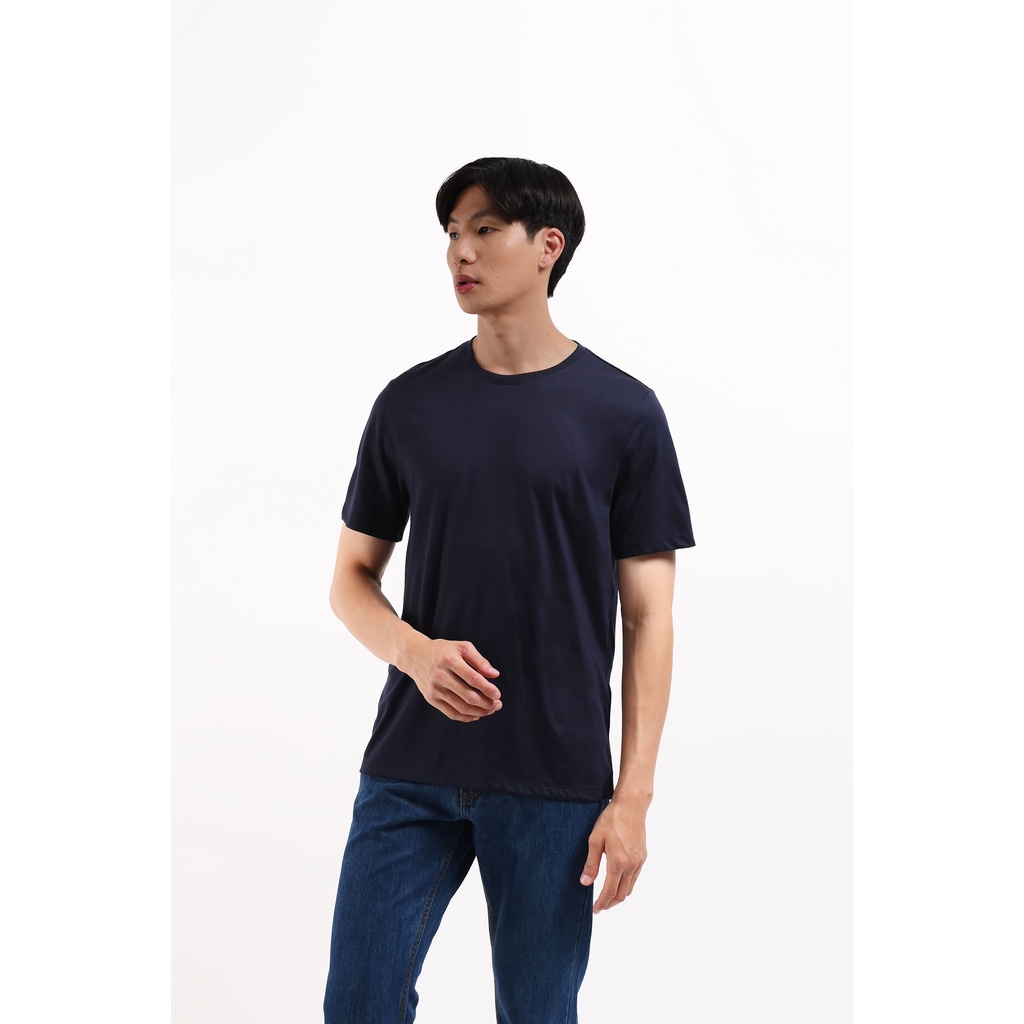 MANZONE Kaos Pria Lengan Pendek DERION - NAVY