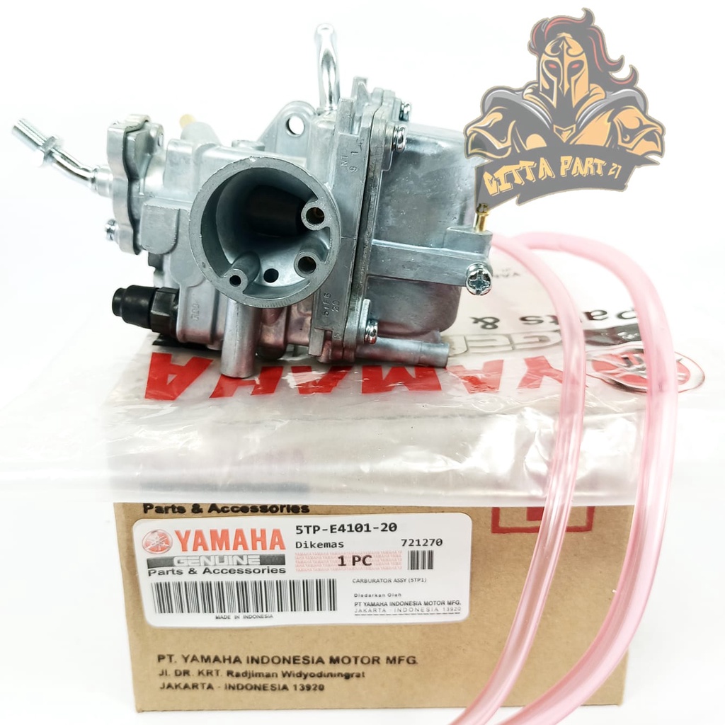 KARBURATOR CARBURATOR YAMAHA MIKUNI 5TP KUALITAS ASLI ORIGINAL YAMAHA PASTI PRESISI TIDAK BANJIR LANGSUNG LANGSAM TARIKAN MANTAP AWET DAN DIJAMIN MANTAP VEGA R NEW/VEGA R LAMA/JUPITER Z LAMA/JUPITER Z BURHAN KUALITAS ORI