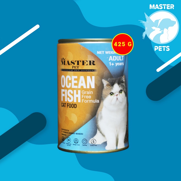 Makanan Kucing Kaleng Master Wet Cat Food Can
