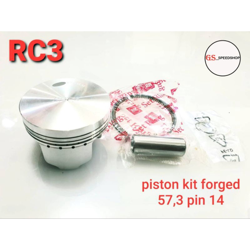 Piston Seher Forging Forged KIT RC3 Universal Tipe Dome Piston Coak Diameter 57 57.3 57,3 Pin Pen 14