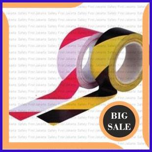 

limited stock Floor Marking Tape PVC Lakban Lantai Warning Tape 48mm 2 inch 1F3B23