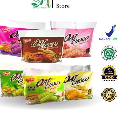 

✤ NARAYA OAT CHOCO 400g / Naraya Oat Choco Vanilla Chocolate Pandan Green Tea Sweet Potato Strawberry 400g /Naraya Oat Choco Netto 400 gr (Isi 40 pcs x @10gr) ❆