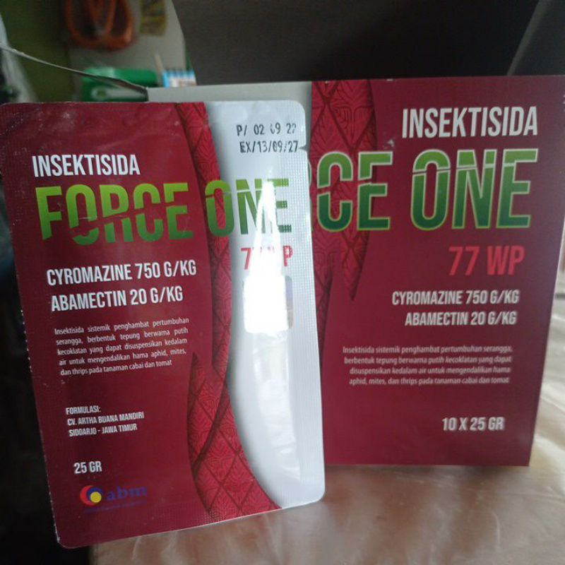 insektisida force one 77 wp 25 gram