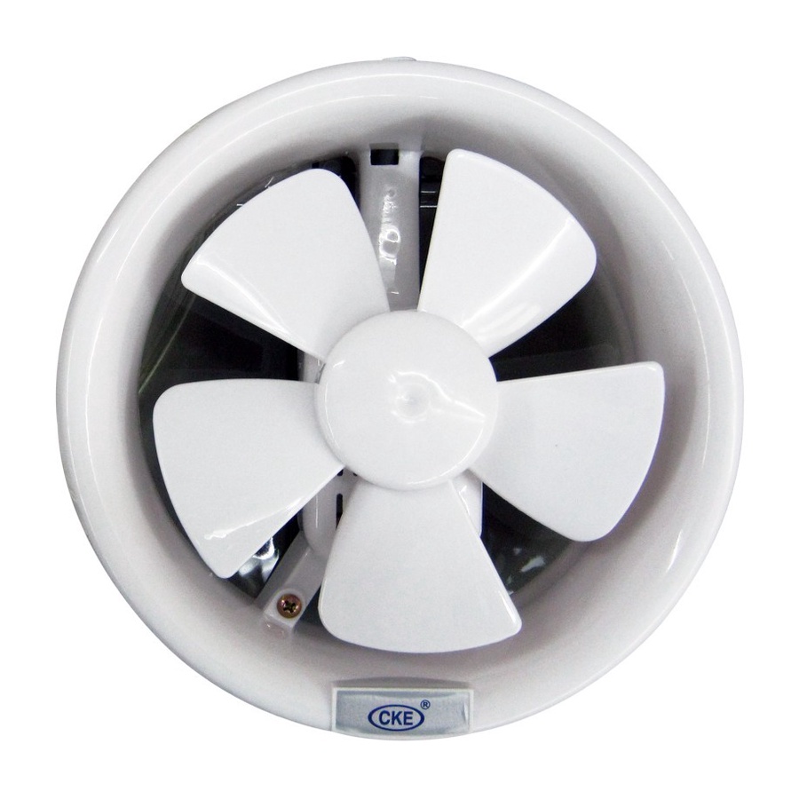 Exhaust Fan Kaca CKE 8 Inch Rumah Toilet Dapur Restoran Udara Eksos