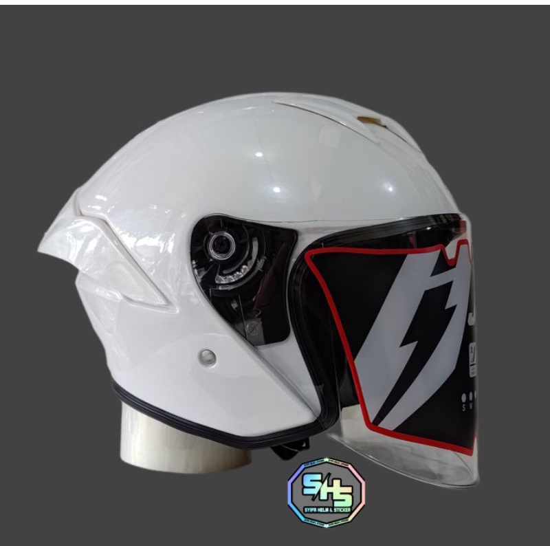 helm jitsu half face js1 original