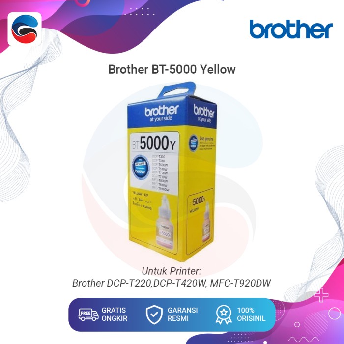 

Terlaris Brother Bt 5000Y Yellow Ink Original