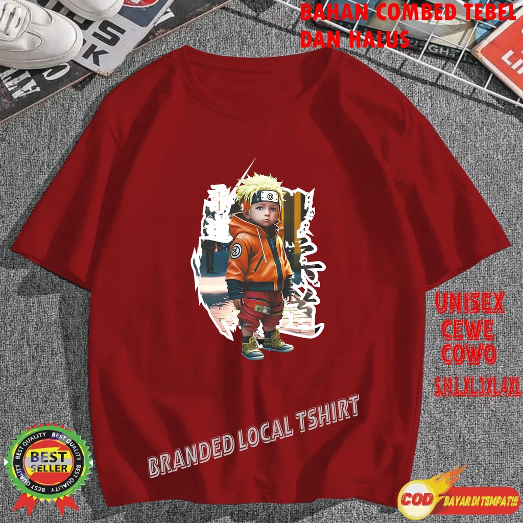 APPS Promo Kaos ANIME NARUTO AT NARUTO Kaos Terlaris Kualitas Terjamin/Kaos Murah /Pakaian Pria pakaian Wanita/Kaos Distro Pria Kaos Promo/Best Seller