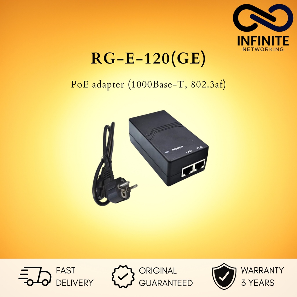 Ruijie Reyee RG-E-120GE POE adaptor