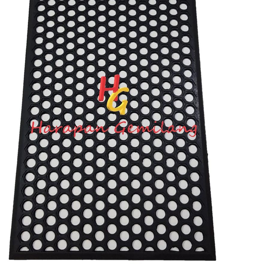 (BISA COD) Keset Karpet Karet Anti Slip Kamar Mandi 45 x 75 Promo 