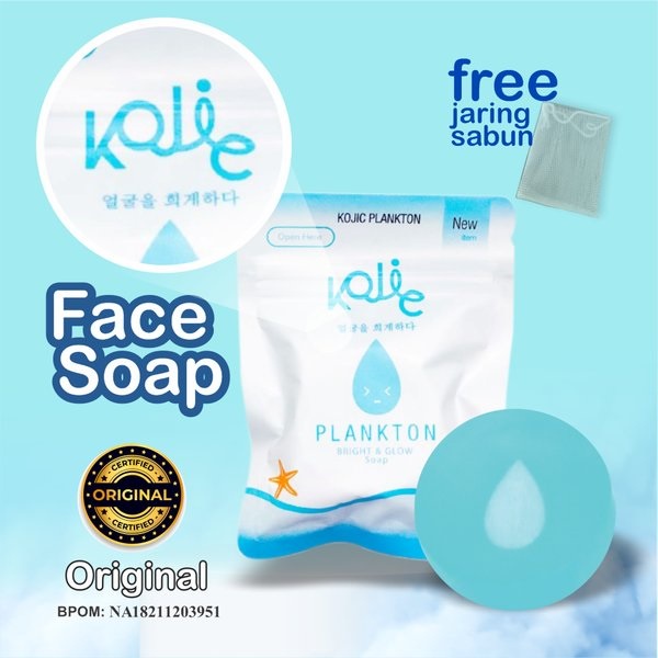 Kojic Plankton Bright &amp; Glow Face Soap  40gr | 90gr