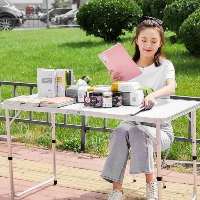 Meja Lipat Portable Meja Kursi Lipat Meja Piknik