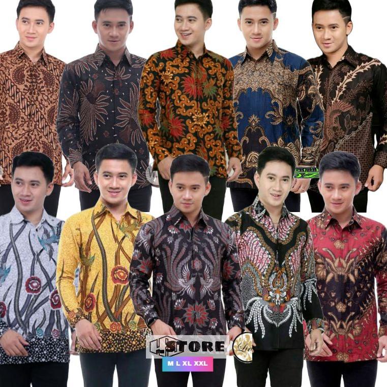 ⇏ G77 baju batik pria Gus Azmi syubbanul muslimin batik katun halus ala santri.baju batik pria dewas