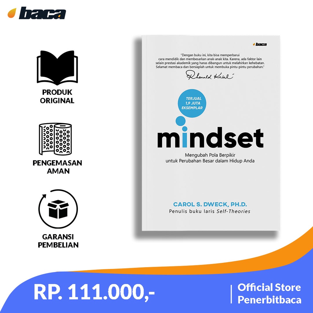 Buku Mindset - Carol Dweck