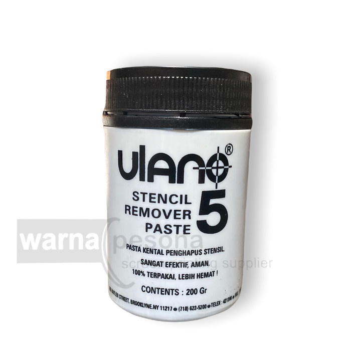 

Ulano 5 Stencil Remover Paste Obat Pembersih Screen Afdruk Sablon (200 gram)