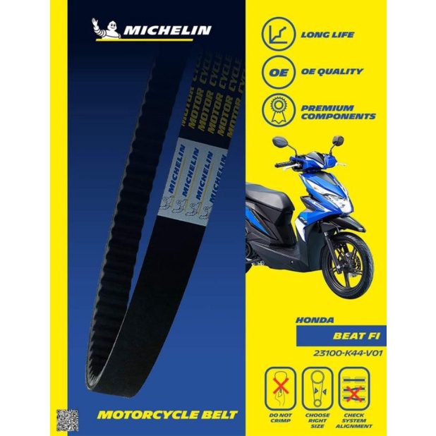 Michelin van belt v-belt vanbelt beat esp scoopy esp vario 110 led esp