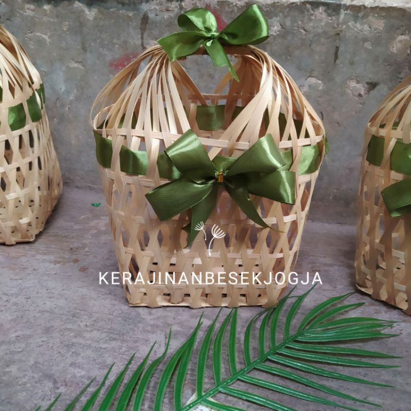 

TAS SNACK NASTAR 15x12x18cm tempat NASTAR BLICING/ NATURAL free PITA