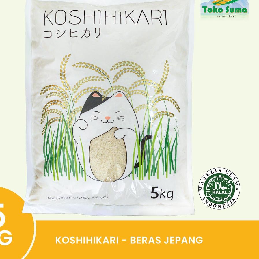 

✱ Koshihikari Beras Jepang 5KG ☑