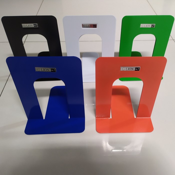 

BISA COD BOOKEND LION NO 7 - PEMBATAS BUKU BESI