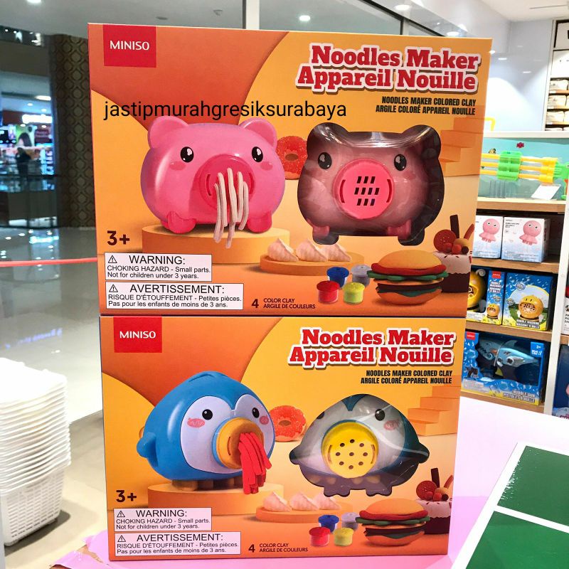 NOODLE MAKER COLORED CLAY MINISO MAINAN MINISO