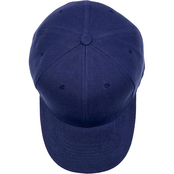 Topi Pria Wanita Jenis Baseball Bahan Rapel dan Drill Warna Biru Dongker / Biru Tua / Navy