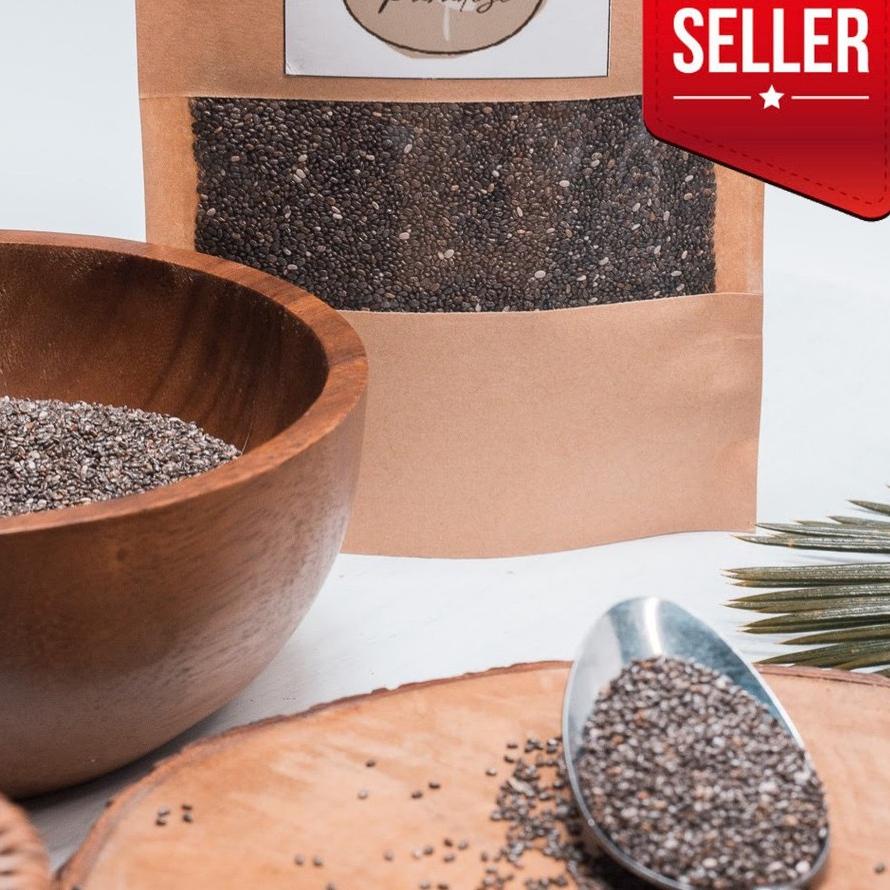 

♧ Black Chia seed 1 KG Premium Organic Paradise ♨