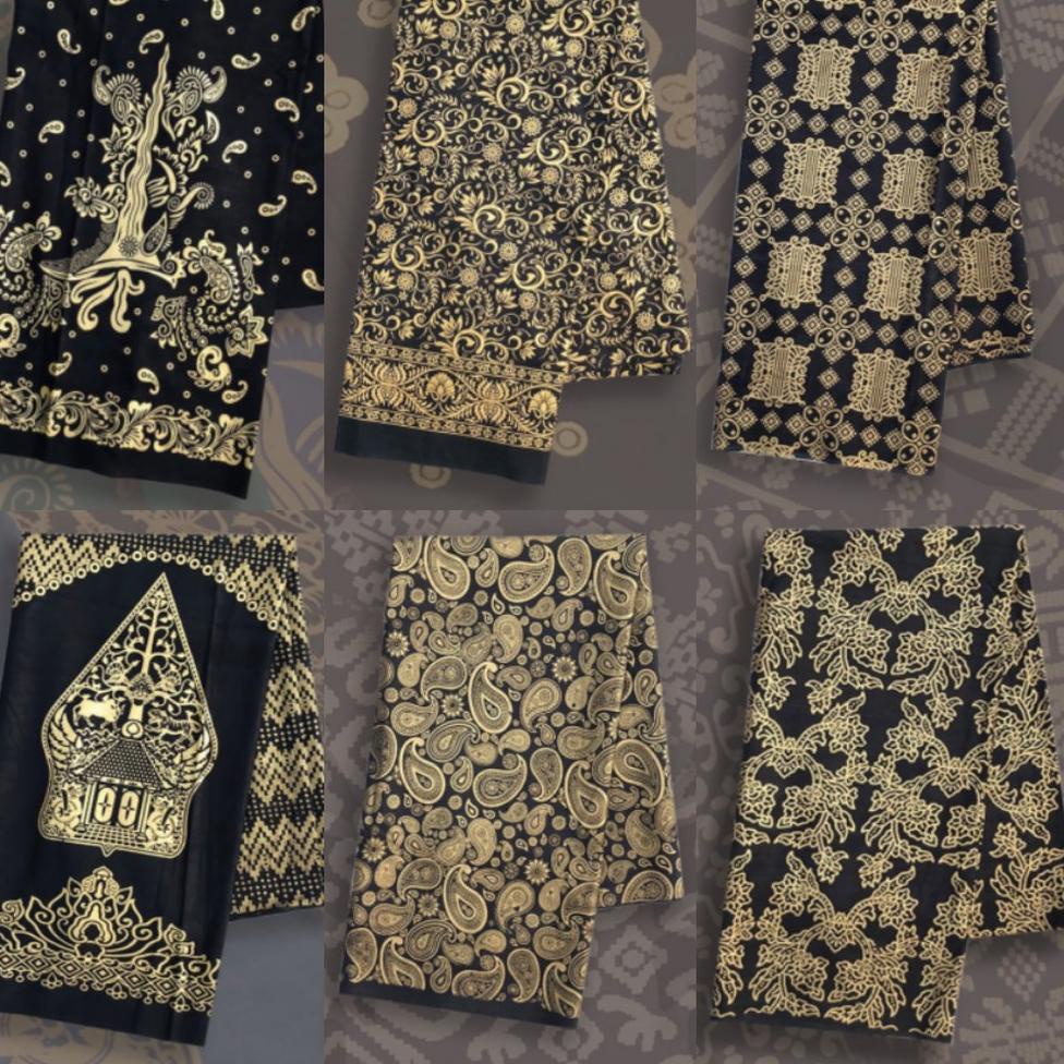 REKOMENDASI kain batik prada gold panjang - kain batik fashion - kain batik kebaya wisuda sergaman