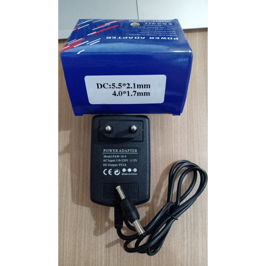 ADAPTOR 9V 2A JACK T