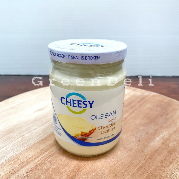 

Keju Cheddar Olesan Cheesy 240 Gram