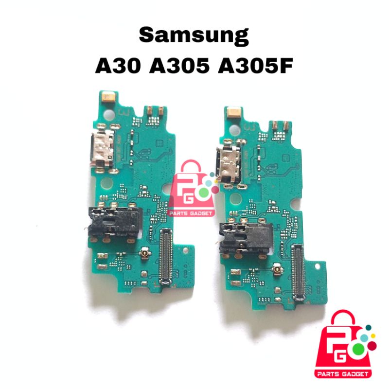 Konektor Charger Samsung A30 A305F Pcb Board Usb Papan Cas Mic
