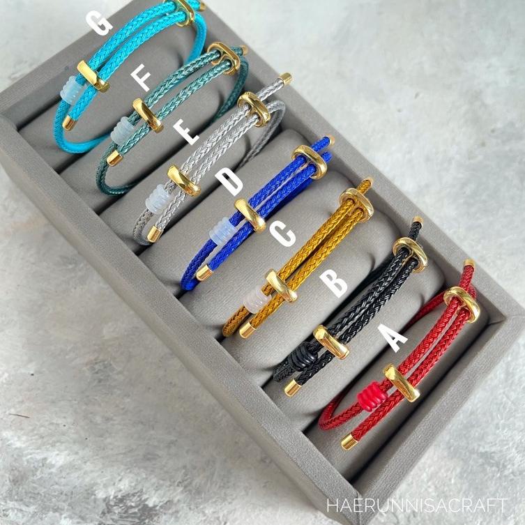 Kejar Promo Gelang Tali Kawat Waterproof Anti Air Serut Bisa Request size (bayi, anak & dewasa) Untu