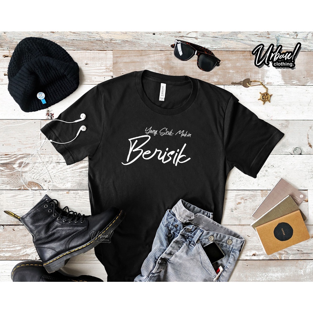 Urban - Kaos Yang Sirik Makin Berisik Bisa COD Bayar Ditempat | Baju kata Terbaru 2023 | Kaos Lucu K