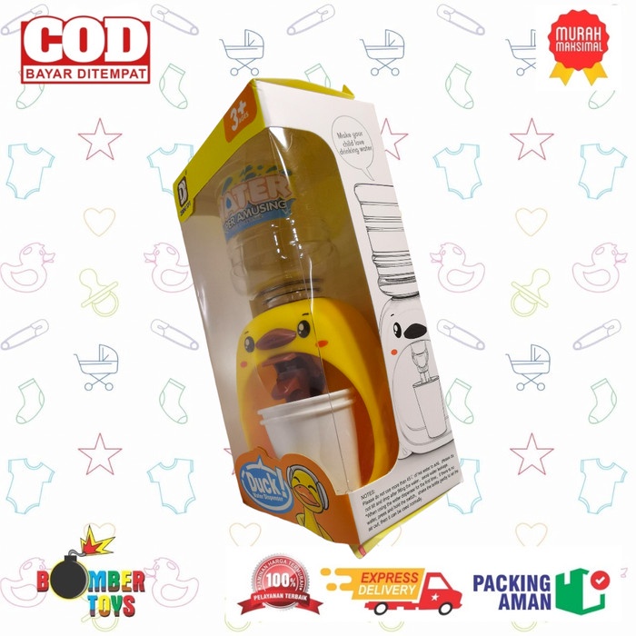 IMPORT MAINAN ANAK DISPENSER MINI GALON BEBEK UNIK BEBEK MINUM AIR FOUNTAIN