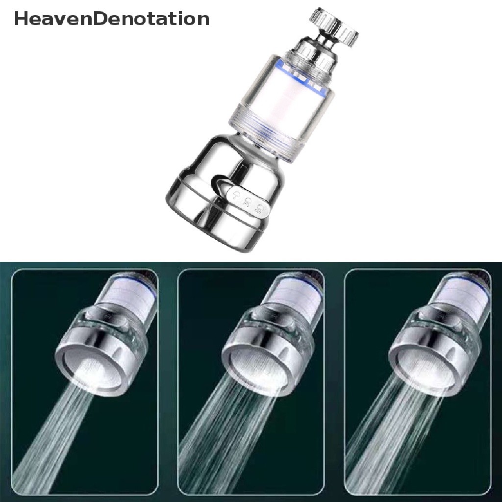 [HeavenDenotation] Baru Keran Kepala Yang Dapat Diputar 360derajat Nozzle Filter Keran Tahan Lama 3mode Nozzle Keran Dapur Torneiras Keran Filter Hemat Air HDV