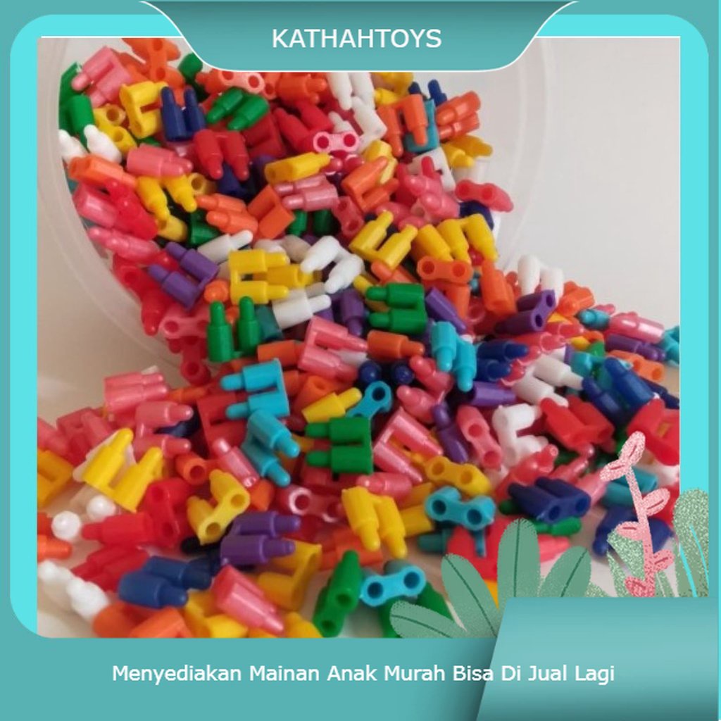 Kathah 100 Gr Lego Bombik Roket Ukuran Besar / Bombik Roket Peluru/Lego Roket Jumbo/Mainan Jadul Gro