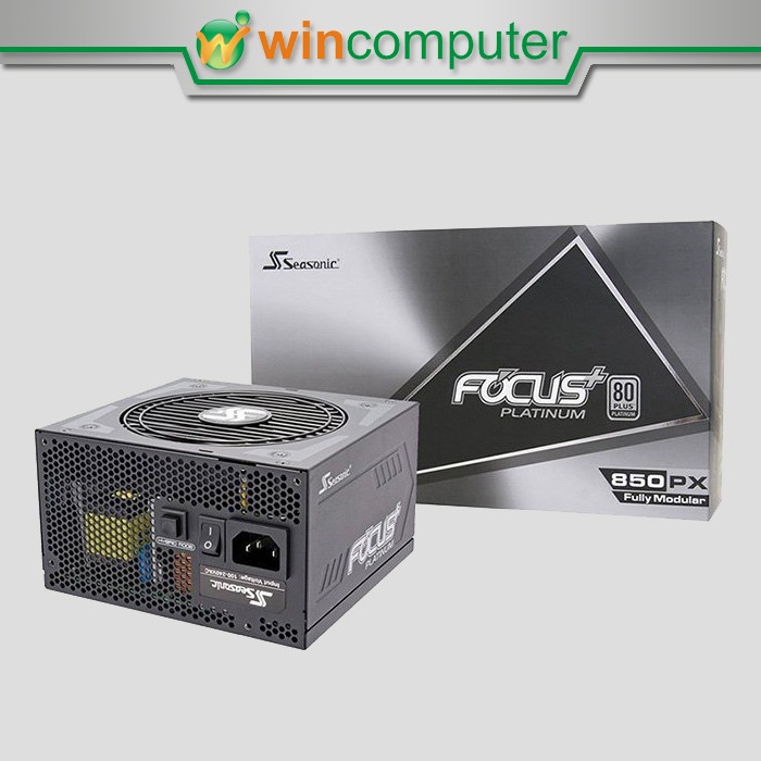 Power Supply Seasonic Focus Plus Platinum PX-850 Full Modular 80+ Platinum