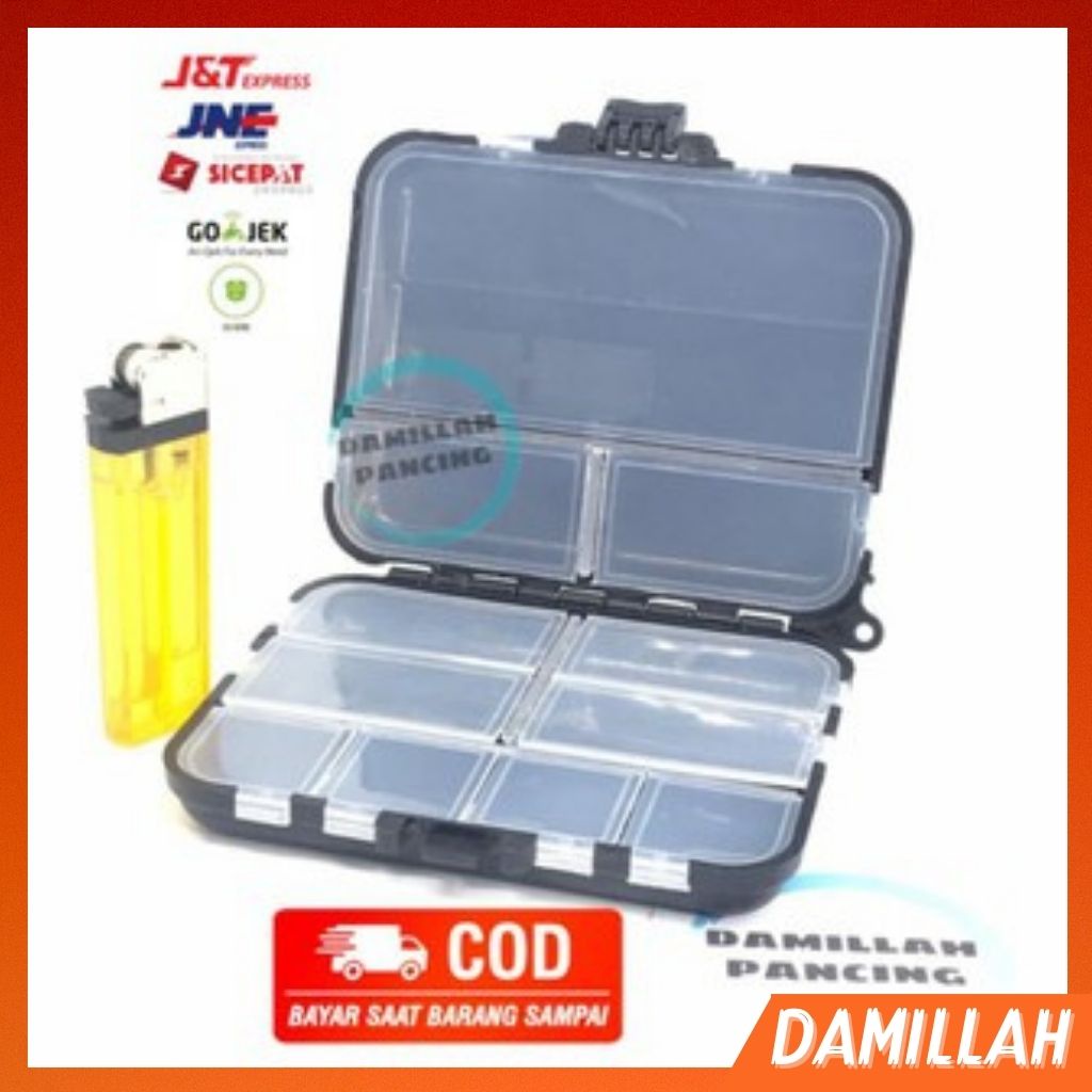 Box Kotak Perkakas Penyimpanan Senar Kail Pancing Waterproof Case Damillah
